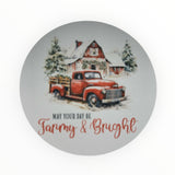 Christmas on the Farm Car Freshy